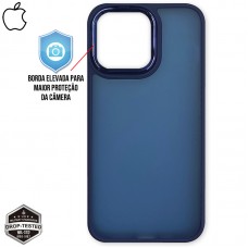 Capa iPhone 14 Pro Max - Clear Case Fosca Navy Blue